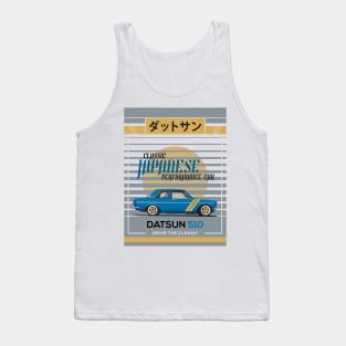 Datsun 510 - Classic Japanese Performance Car Tank Top